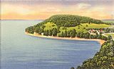 Norman Parkinson Mallets Bay, Lake Champlain painting